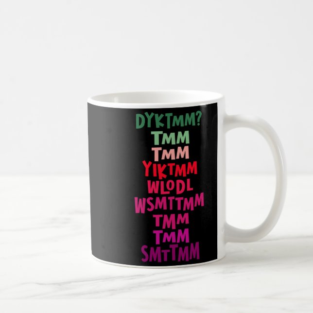 Do You Know The Muffin Man Dyktmm Nostalgia Funny  Kaffeetasse (Rechts)