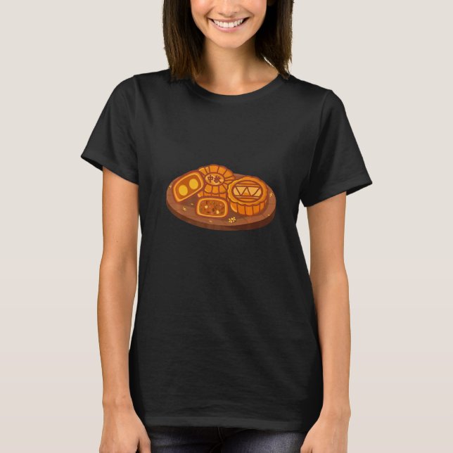 Do You Love Mooncake Chinese Mid Autumn Festival   T-Shirt (Vorderseite)