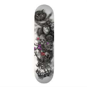 DOA MIA Schädel-Plattform Skateboard