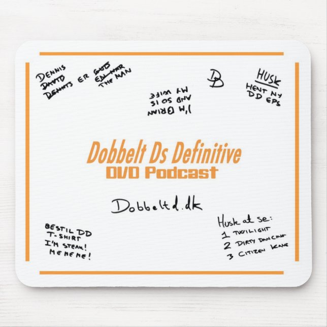 Dobbelt Ds Mousepad (Vorne)