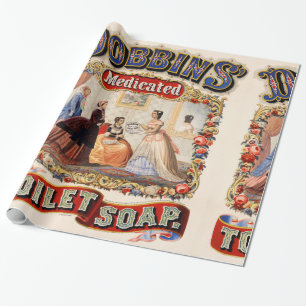 Dobbins' medizinische Toilettenseife Geschenkpapier