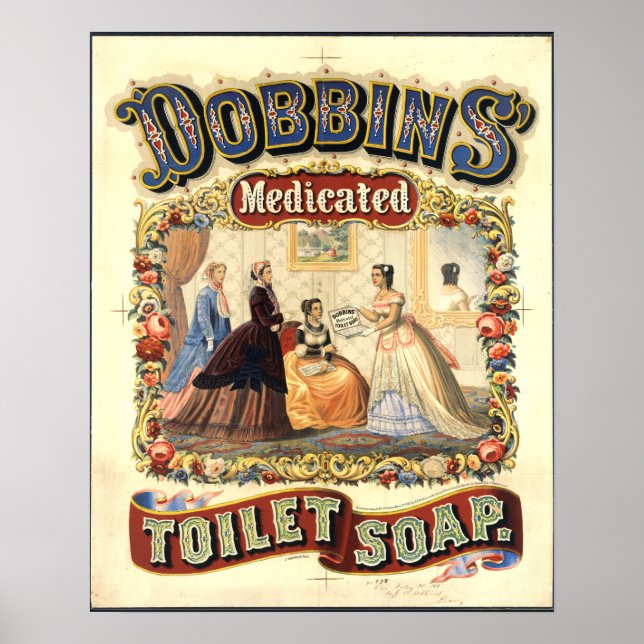 Dobbins-Toilettenseife Poster (Vorne)