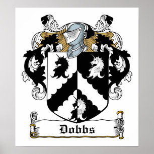 Dobbs Familienwappen Poster