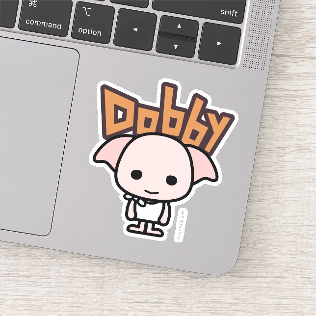 Dobby Cartoon Character Art Aufkleber (Detail)