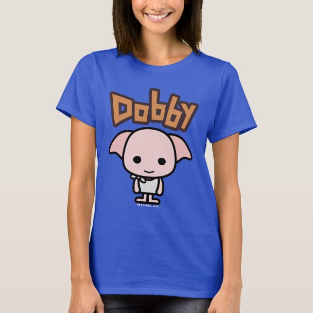 Dobby Cartoon Character Art T-Shirt (Vorderseite)
