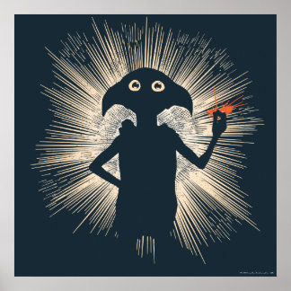 Dobby Casting Magic Poster