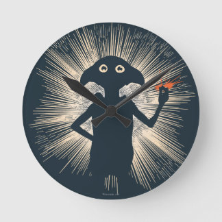 Dobby Casting Magic Runde Wanduhr