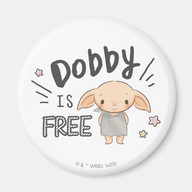 Dobby ist frei magnet (Vorne)