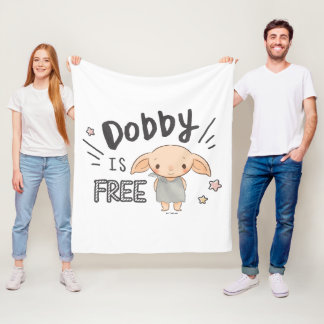 Dobby ist kostenlos fleecedecke