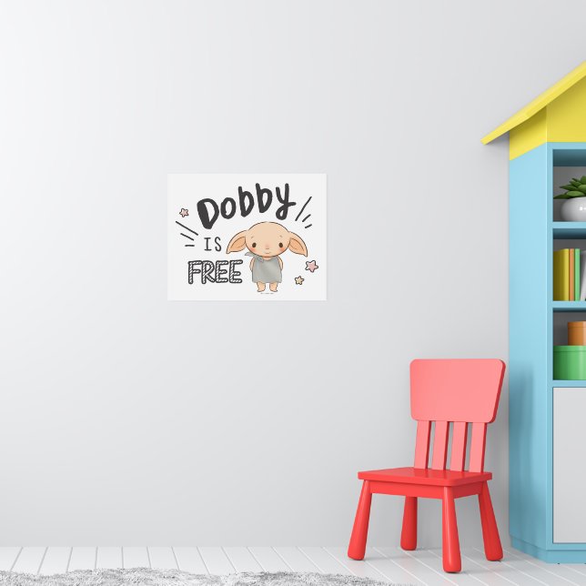 Dobby ist kostenlos poster (Kinderzimmer 1)