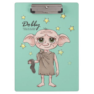 Dobby-Wasserfarben Charakter Kunst Klemmbrett