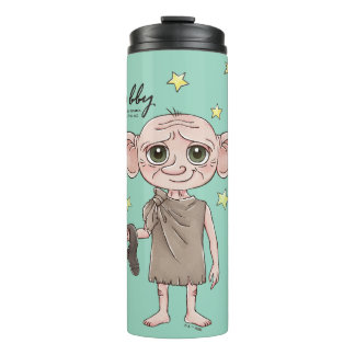 Dobby Wasserfarben-Charakterkunst Thermosbecher