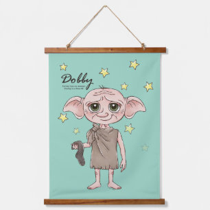 Dobby Wasserfarben-Charakterkunst Wandteppich Mit Holzrahmen