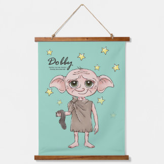 Dobby Wasserfarben-Charakterkunst Wandteppich Mit Holzrahmen