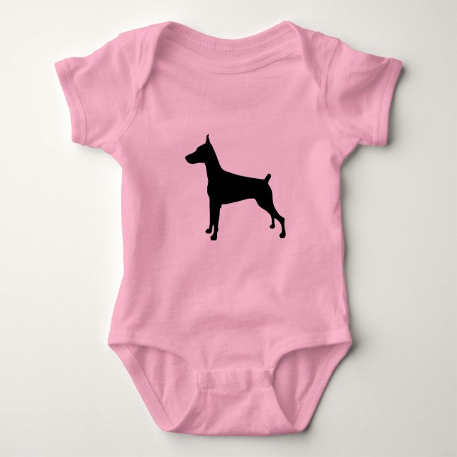 Dobe Silhouette Baby Strampler (Vorderseite)