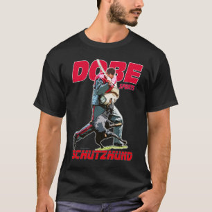 Dobe trägt Schutzhund zur Schau T-Shirt