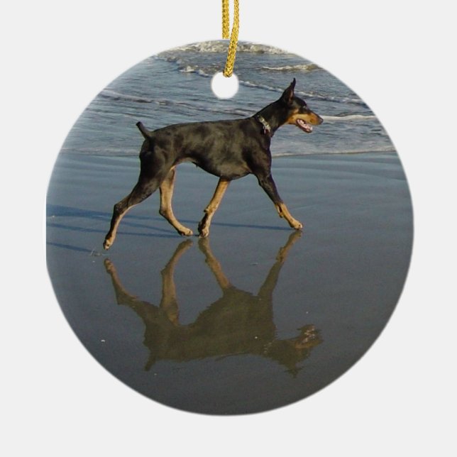 Dobe Verzierung Keramik Ornament (Vorne)