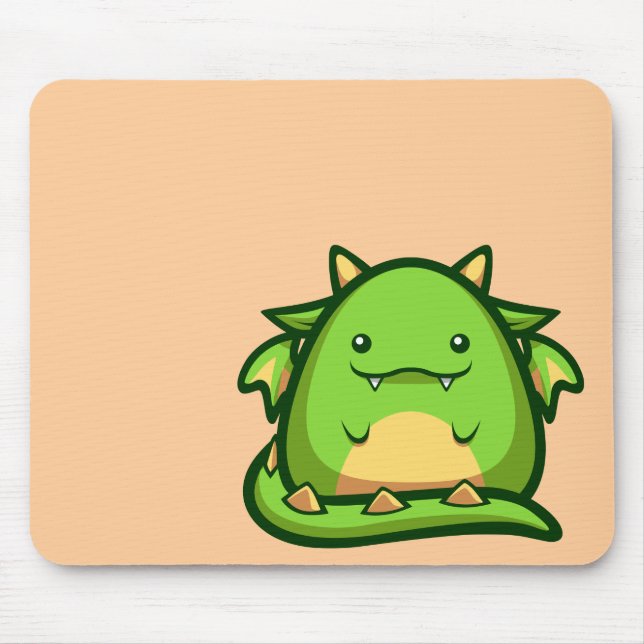 Döbel-Drache Mousepad (Vorne)