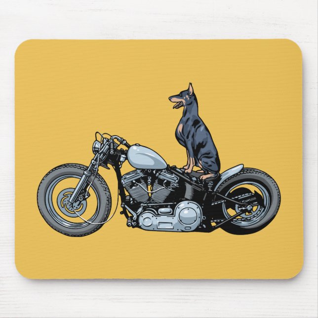 Dobercycle Mousepad (Vorne)