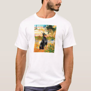 Doberman 1 - Garten (VG) T-Shirt