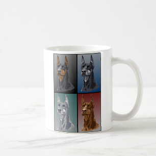 Doberman Colors Tasse
