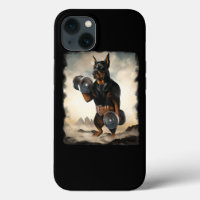 Doberman Dog Muscle Training Weichtraining mit Du