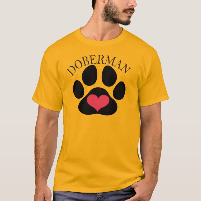 Doberman Dog T-Shirt (Vorderseite)