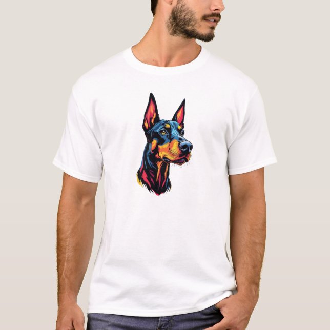 Doberman Dog T-Shirt (Vorderseite)