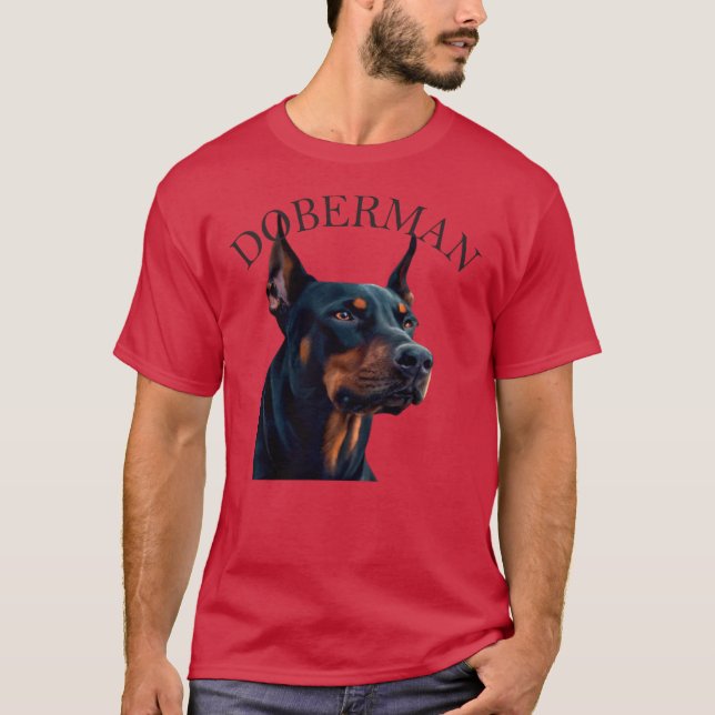 Doberman Dog T-Shirt (Vorderseite)