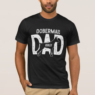 Doberman Dog Vater Puppy Vater T-Shirt