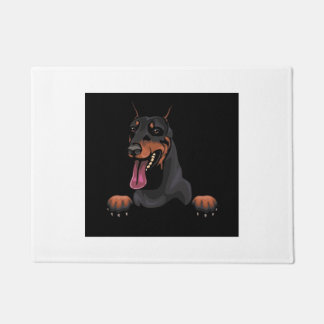 Doberman Door Mat Fußmatte