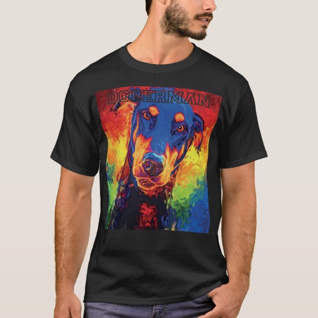 Doberman Family T-Shirt (Vorderseite)