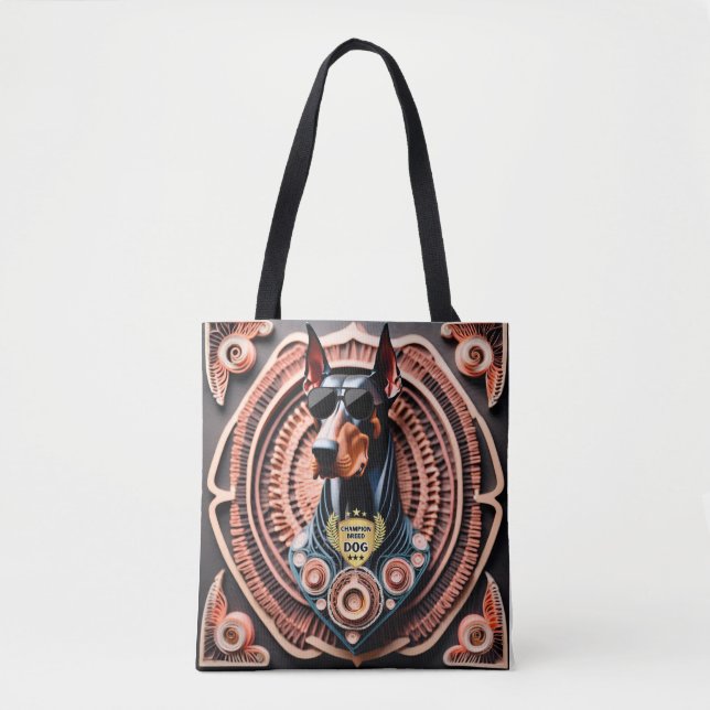 Doberman, Haustier, Companion Canine, (Vorderseite)
