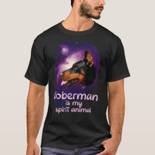 Doberman ist mein Geist Animal Doberman Lover T-Shirt
