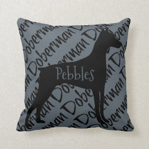 Doberman Liebe Custom Kissen