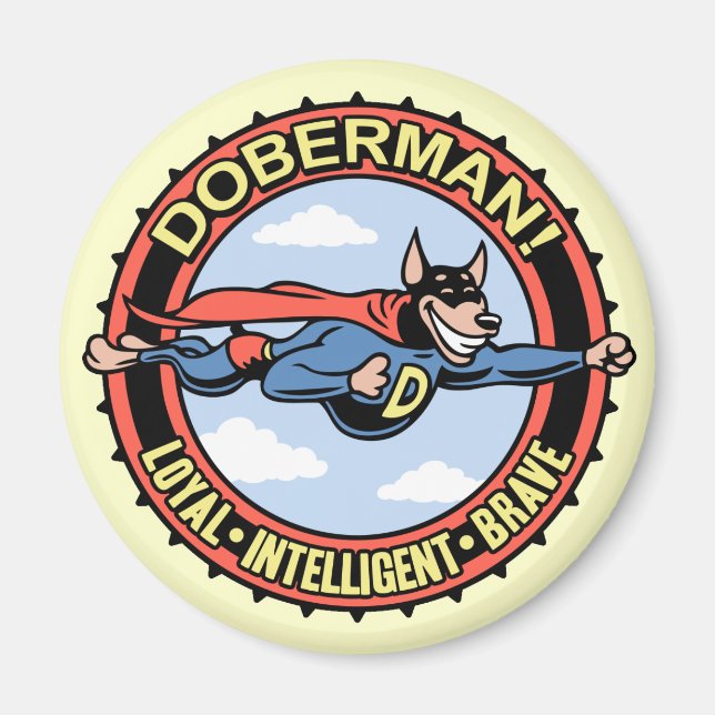 Doberman! Magnet (Vorne)