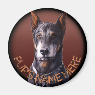 Doberman Magnets Custom Doberman Kühlschrankmagnet Magnet