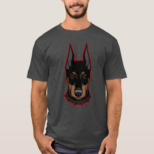 Doberman Mascot Men's T-Shirt