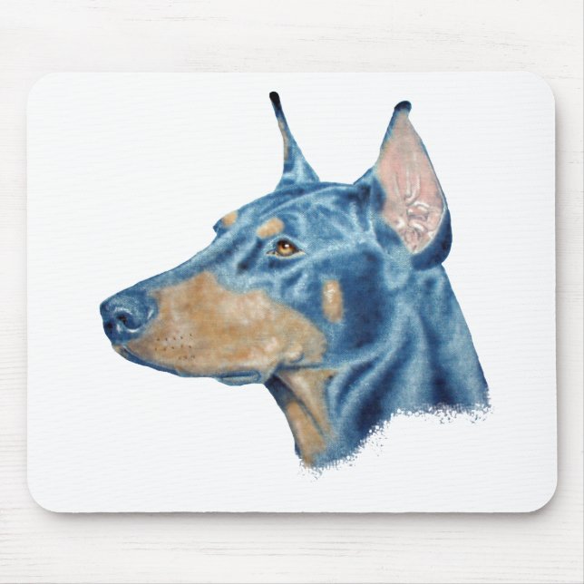 Doberman Mousepad (Vorne)