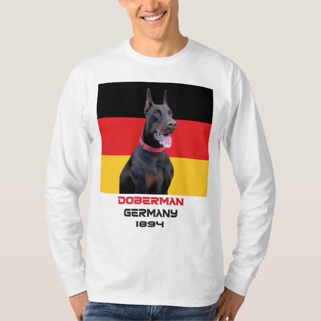 Doberman Pinscher 1894 T-Shirt (Vorderseite)