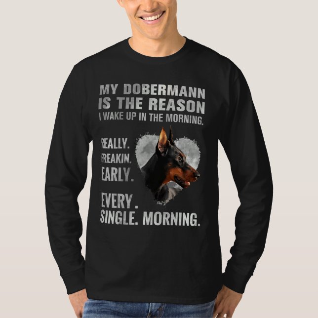 Doberman Pinscher  570 T-Shirt (Vorderseite)