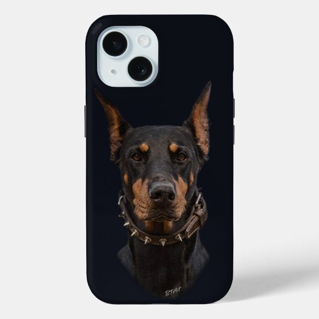 Doberman Pinscher Case-Mate iPhone Hülle (Rückseite)