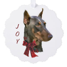 Doberman Pinscher Christmas