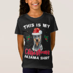 Doberman Pinscher Christmas Pajama Santa Dog Lover T-Shirt<br><div class="desc">Doberman Pinscher Christmas Pajama Santa Dog Lover Geschenk</div>