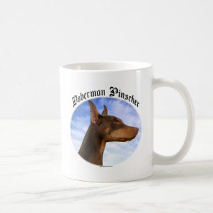 Doberman Pinscher Clouds Kaffeetasse