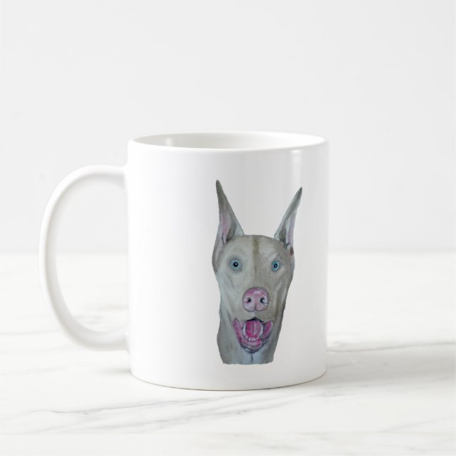 Doberman Pinscher Cup Kaffeetasse (Links)