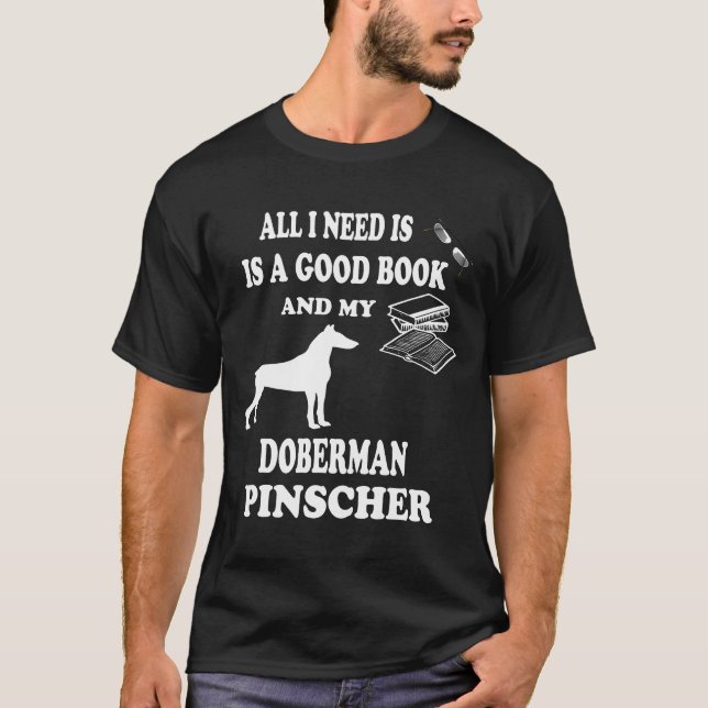 Doberman Pinscher Doberman Breed Dog T-Shirt (Vorderseite)