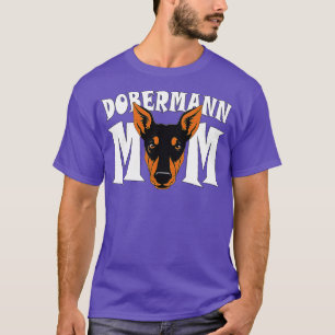 Doberman Pinscher Dobermann Mama Niedlich Dog Moth T-Shirt