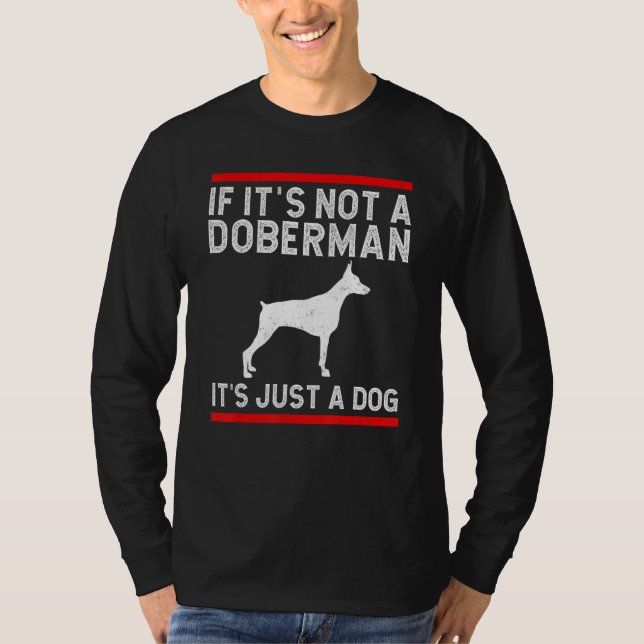 Doberman Pinscher Dog Dobie T-Shirt (Vorderseite)