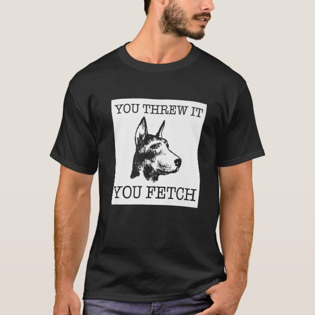 Doberman Pinscher dog T-Shirt (Vorderseite)